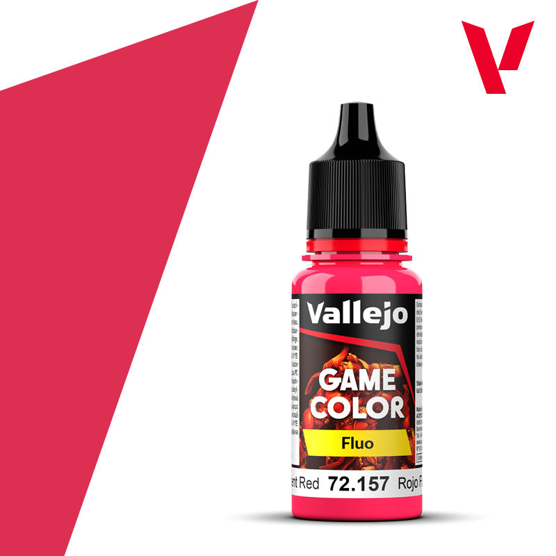 Vallejo Game Color Flourescent Red