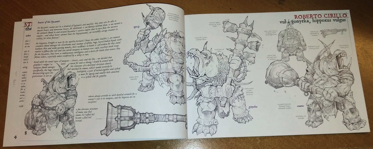 Darklands Concept Art Book