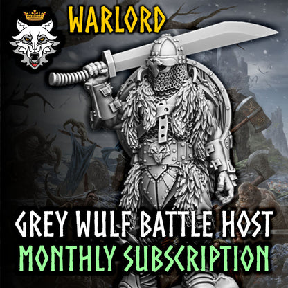 Warlord Grey Wulf Battle Host Subscription