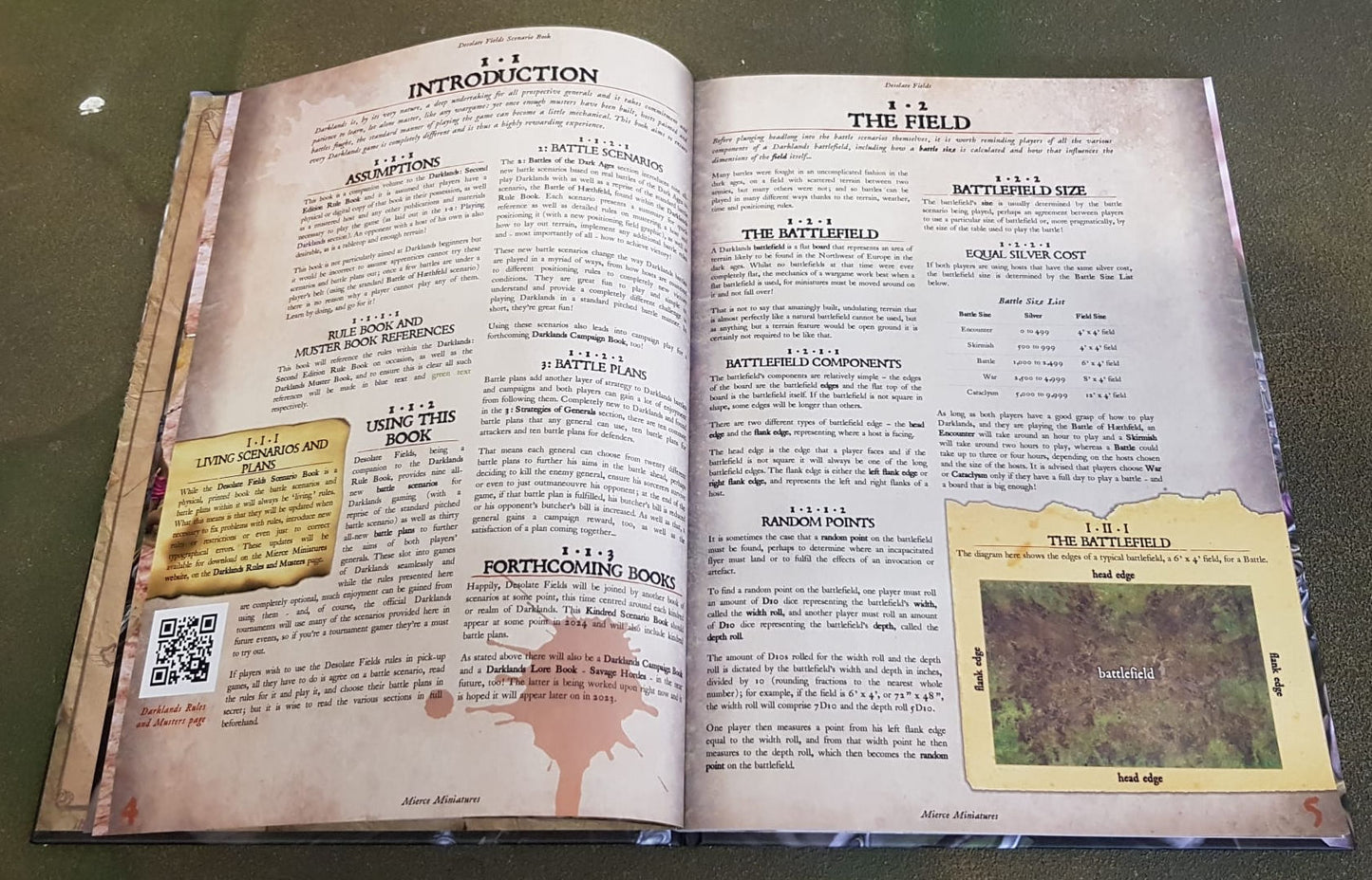 Desolate Fields Scenario Book