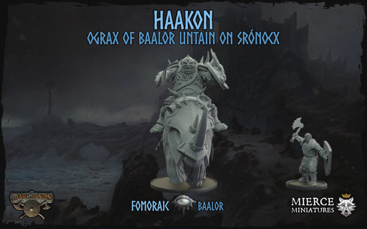 Shieldwall Haakon, Ograx of Baalor Untain