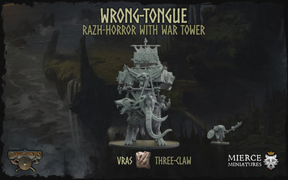 Wrong-Tongue, Razh-Horror with War Tower