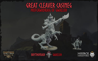 Great Cleaver Casineg, Prifcawrdraig of Gwaelod