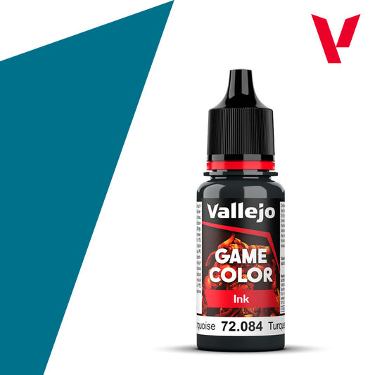 Vallejo Game Ink Dark Turquoise