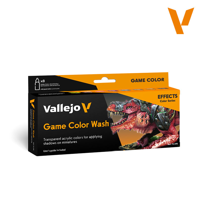 Vallejo Game Color Wash Set