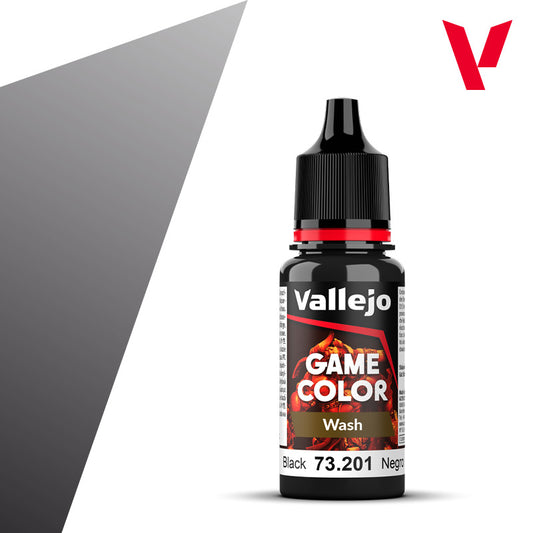 Vallejo Game Color Wash Black (18ml)