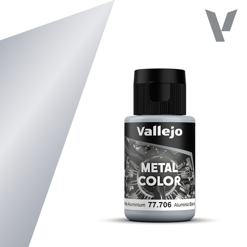 Vallejo Metal Color White Aluminium