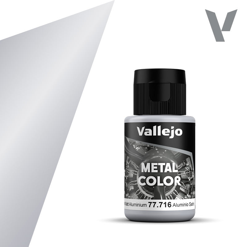 Vallejo Metal Color Semi Matt Aluminium