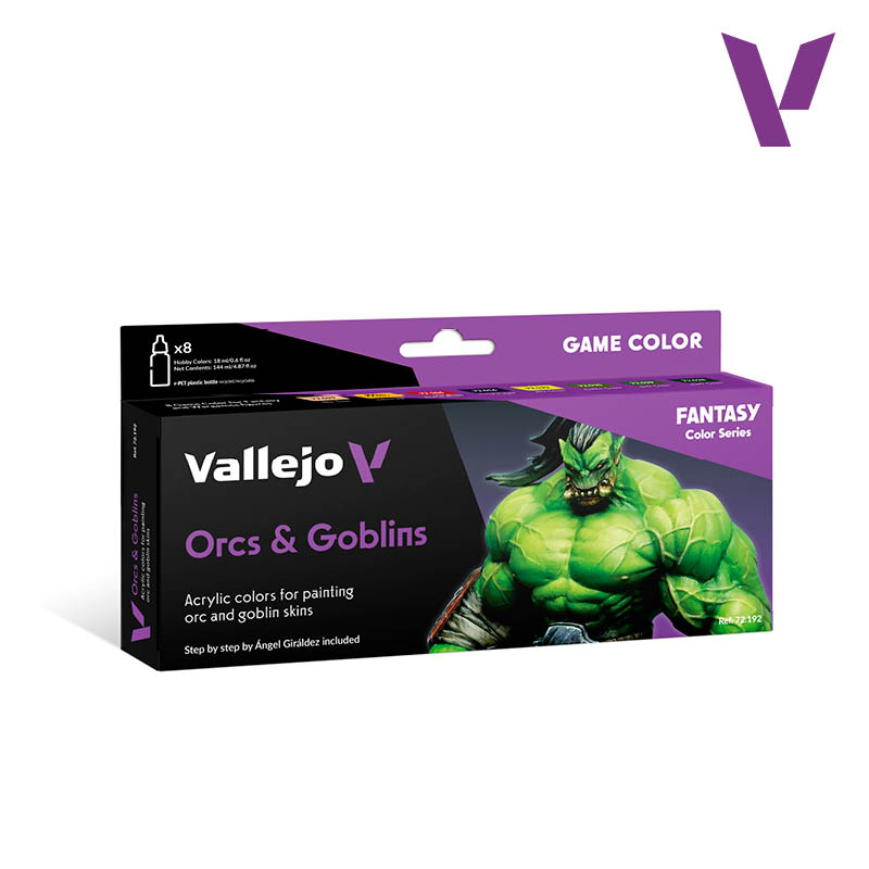 Vallejo Game Color Orcs & Goblins Set