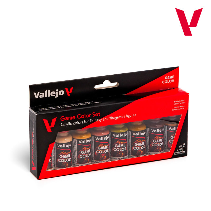 Vallejo Game Color Skin Tone Set